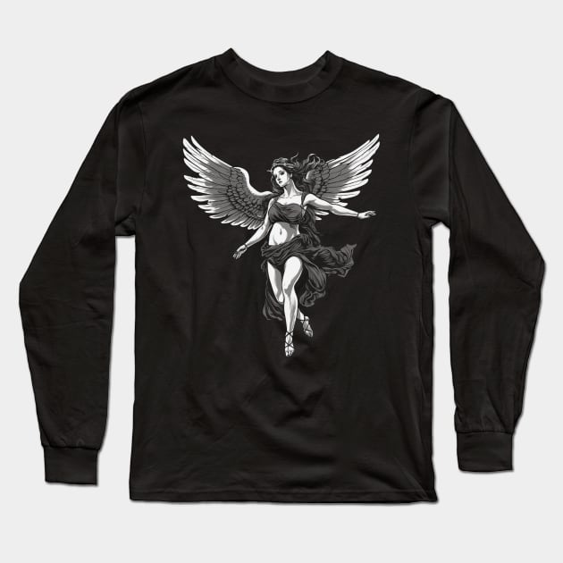 Nike Goddess Long Sleeve T-Shirt by Graphic Grooves